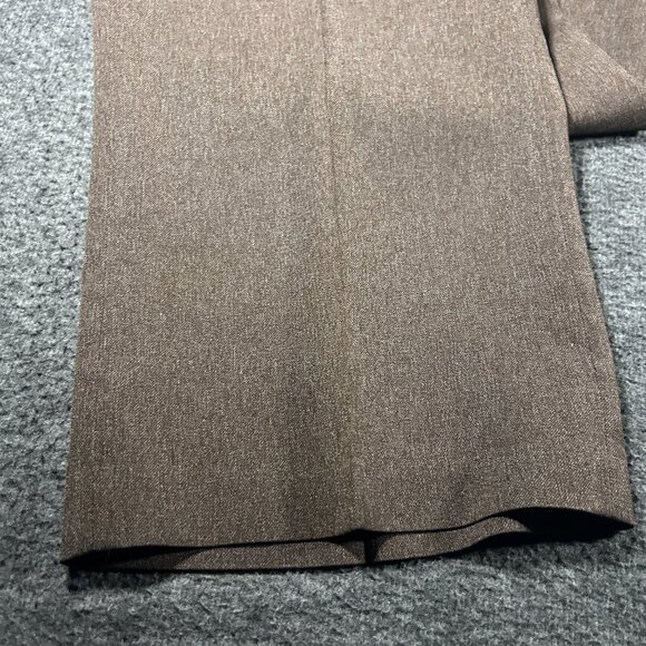 Vintage Levi Strauss Action Slacks Pants Mens 34x30 Brown Dacron Made USA 70s - Picture 9 of 12